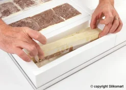 Molde de silicona Bûche 25 cm - Silikomart Professional