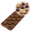 Molde de silicona bombones Choco Crown - Silikomart