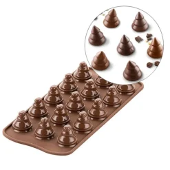 Molde de silicona bombones Choco Trees - Silikomart