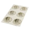 Molde de silicona burbujas Bollicine 6 cavidades - Silikomart