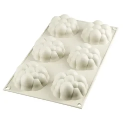 Molde de silicona burbujas Bollicine 6 cavidades - Silikomart