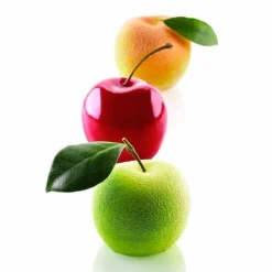 Molde de silicona 3D Fruit 5 cavidades - Silikomart Professional