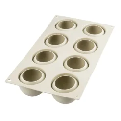 Molde de silicona Dolce Tartufo 8 cavidades - Silikomart