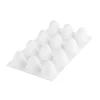 Molde de silicona Egg 30 con 12 cavidades - Silikomart Professional