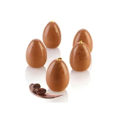 Molde de silicona Egg 30 con 12 cavidades - Silikomart Professional