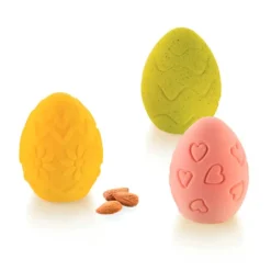 Molde de silicona Egg Hunt con 11 cavidades - Silikomart Professional