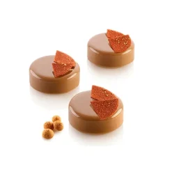 Molde de silicona Essenziale 80 con 8 cavidades - Silikomart Professional