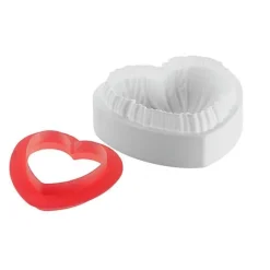 Molde de silicona Lovely 1200 con cortador - Silikomart Professional