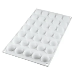 Molde de silicona Micro Dome 35 cavidades - Silikomart Professional