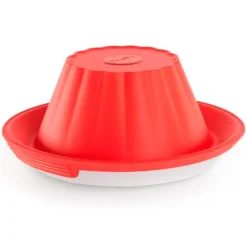 Molde de silicona para flan con plato desmontable de cerámica 18 cm - Lékué