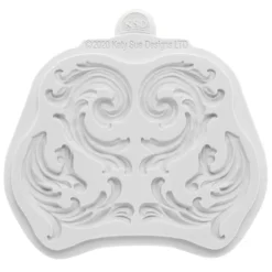 Molde de silicona para fondant Cenefas Rococó - Katy Sue Designs