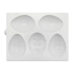 Molde de silicona para fondant Huevos de Pascua - Katy Sue Designs