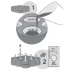 Molde de silicona para 9 helados - Mini Pops - Zoku
