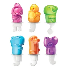 Molde de silicona para 6 helados - Dino Pops - Zoku