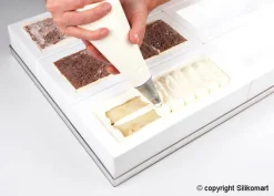 Molde de silicona para rellenos Bûche - Silikomart Professional