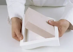 Molde de silicona para rellenos cuadrados - Silikomart Professional
