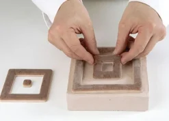 Molde de silicona para rellenos cuadrados - Silikomart Professional