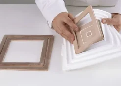 Molde de silicona para rellenos cuadrados - Silikomart Professional
