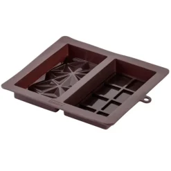 Molde de silicona para 2 tabletas de chocolate Dubai - Zenker