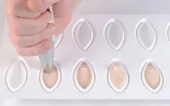 Molde de silicona Quenelle 12 cavidades - Silikomart Professional