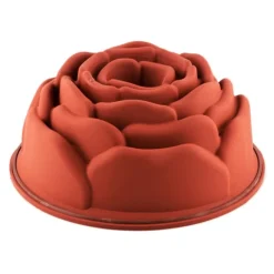 Molde de silicona Rosa terracota - Silikomart Professional