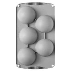 Molde de silicona semiesferas 8 x 4 cm (5) - Decora