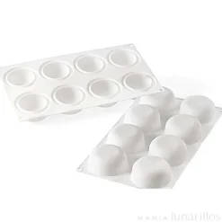 Molde de silicona Stone 8 cavidades - Silikomart Professional