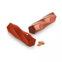 Molde de silicona Twist 6 cavidades con cortador - Silikomart Professional