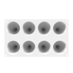 Molde de silicona Vega con 8 cavidades - Silikomart