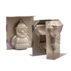 Molde 3D Papá Noel Navidad 20 cm - Decora