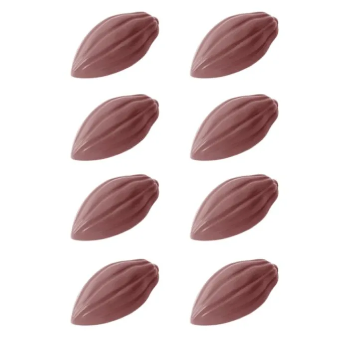 Molde granos de cacao 5 cm (8 cavidades)