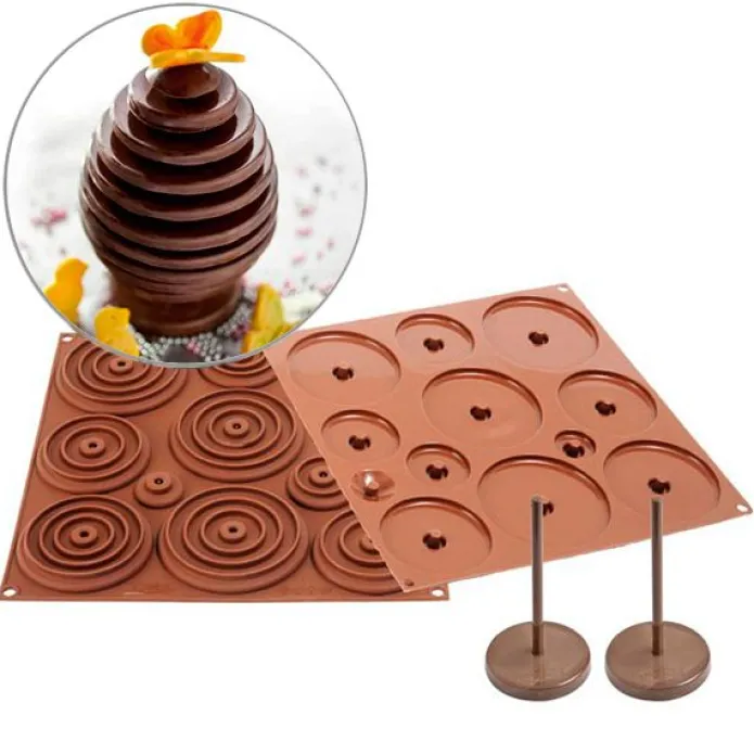 Molde huevo de Pascua en 3D - Silikomart