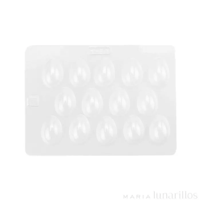Molde huevos de Pascua Lisos 3D (14 cavidades)