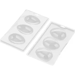 Molde 3 huevos para candy melts - Wilton