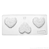 Molde para bombones Corazón de rosas