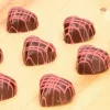 Molde para 21 bombones corazones - Funcakes