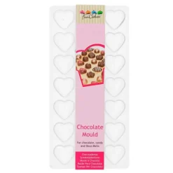 Molde para 21 bombones corazones - Funcakes