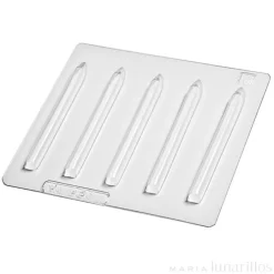 Molde para 5 bombones Lápices