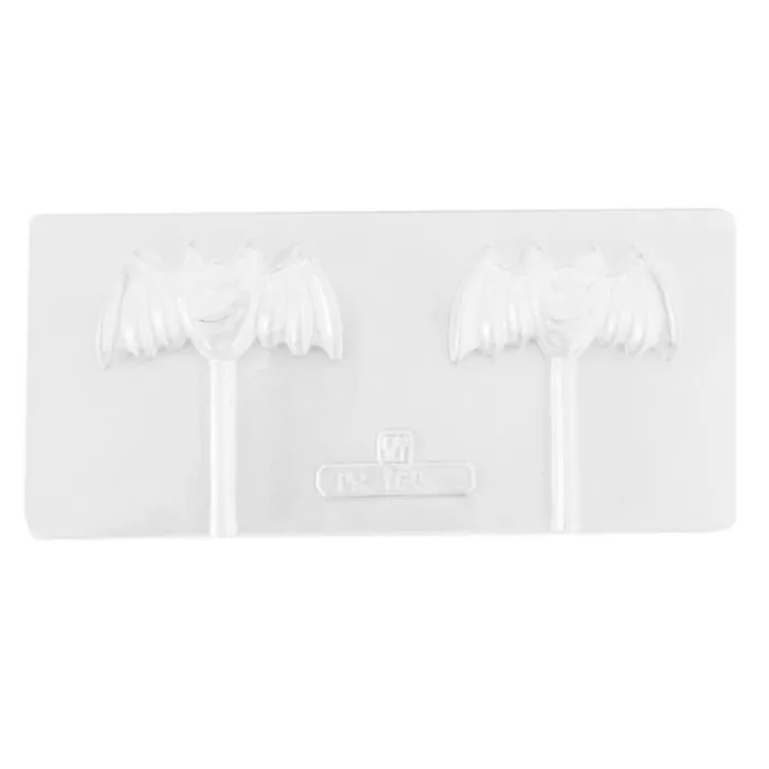 Molde para 2 bombones murciélagos con palito
