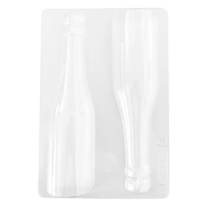Molde para chocolate botella (2 cavidades)