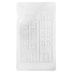 Molde para chocolate edificios 18 cm