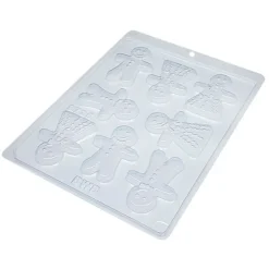 Molde para chocolate muñecos de jengibre