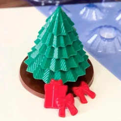 Molde para chocolate árbol de Navidad 3D