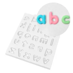 Molde para fondant Alfabeto minúsculas - Katy Sue Designs
