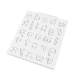 Molde para fondant Alfabeto minúsculas - Katy Sue Designs