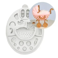 Molde para fondant bebé - Katy Sue Designs