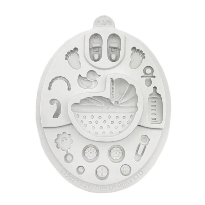 Molde para fondant bebé - Katy Sue Designs