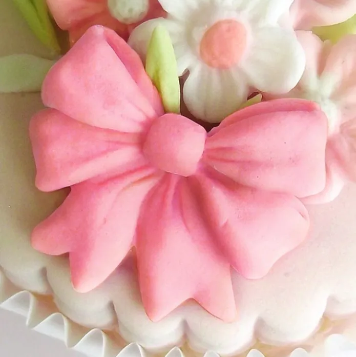 Molde para fondant Bow Trio - Katy Sue Designs