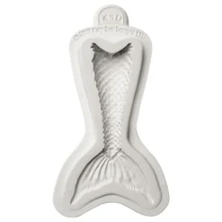 Molde para fondant cola de sirena - Katy Sue Designs