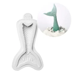 Molde para fondant cola de sirena - Katy Sue Designs